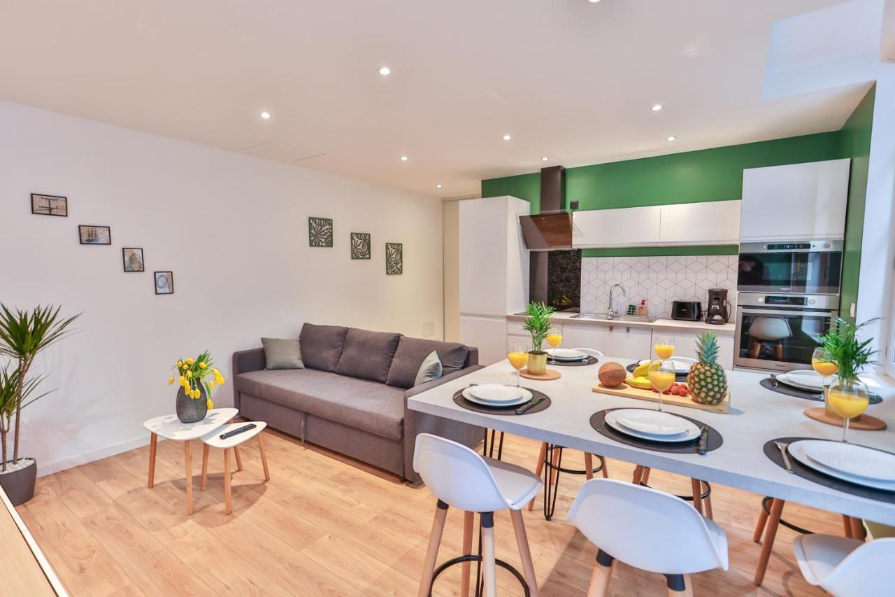 L'Authentique #Hypercentre #Courette Apartment Коняк Екстериор снимка